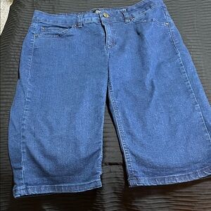 Jones New York Dark Blue Jean Shorts